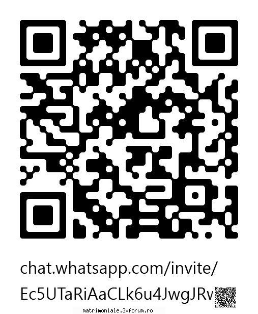 Grup whatsup - Scanati codul QR pentru invitatie in grup - Gay